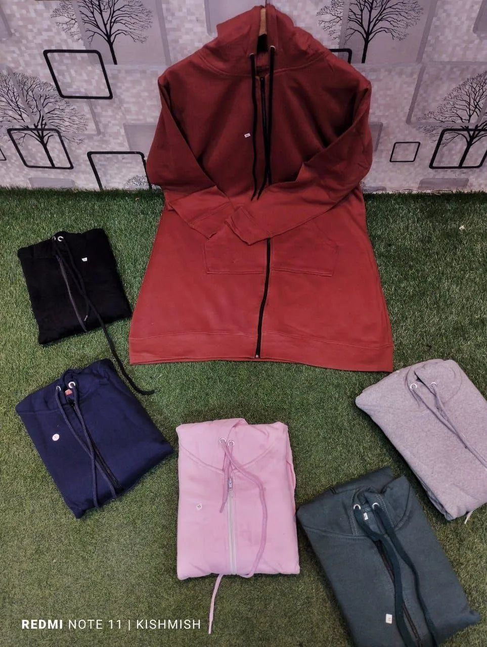 Cozy Printed Fleece Jacket for Women