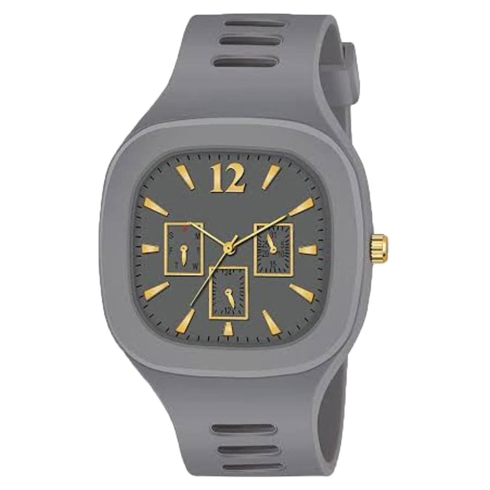New Silicon Analogue Fashionable Watch For Men